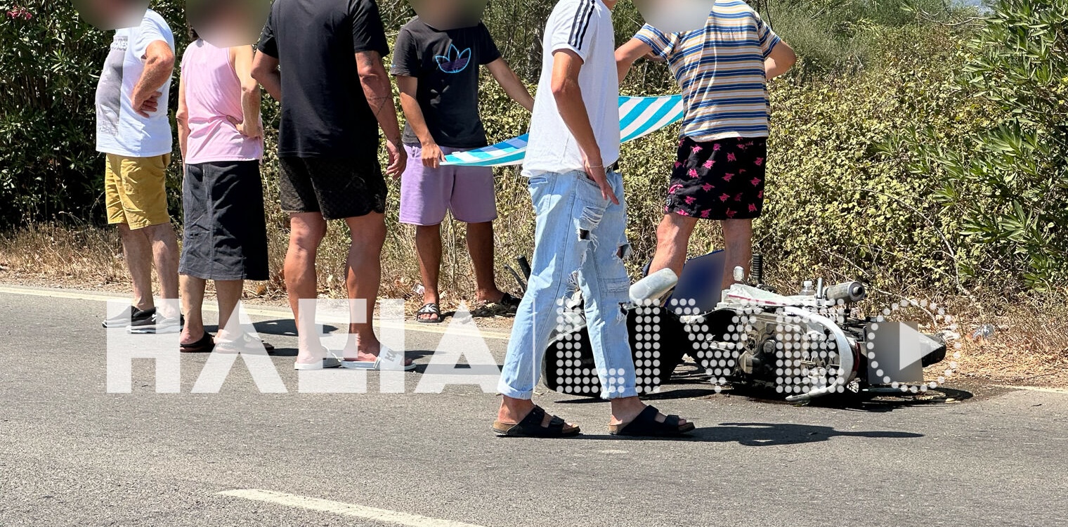 Πελόπιο: Ένας τραυματίας σε εκτροπή δικύκλου στην Πύργου - Τριπόλεως