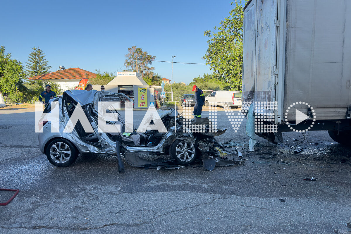 Ζαχάρω: 29χρονος ΕΠΟΠ ο νεκρός του σοκαριστικού τροχαίου- "Καρφώθηκε" κάτω από νταλίκα (εικόνες) 8 Troxaio zaxaro new24 4