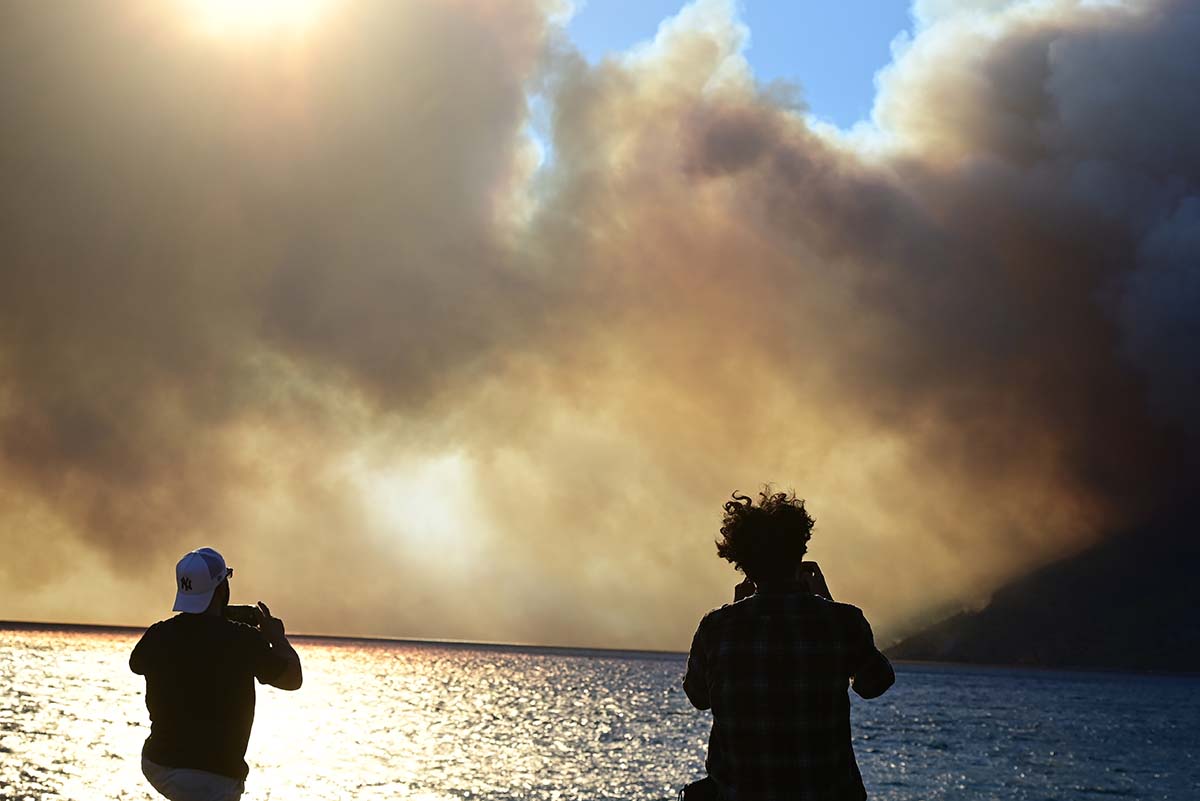 Πυρκαγιά στο Πόρτο Γερμενό. Παρασκευή 31 Ιουλίου 2026 (ΜΙΧΑΛΗΣ ΚΑΡΑΓΙΑΝΝΗΣ/EUROKINISSI)