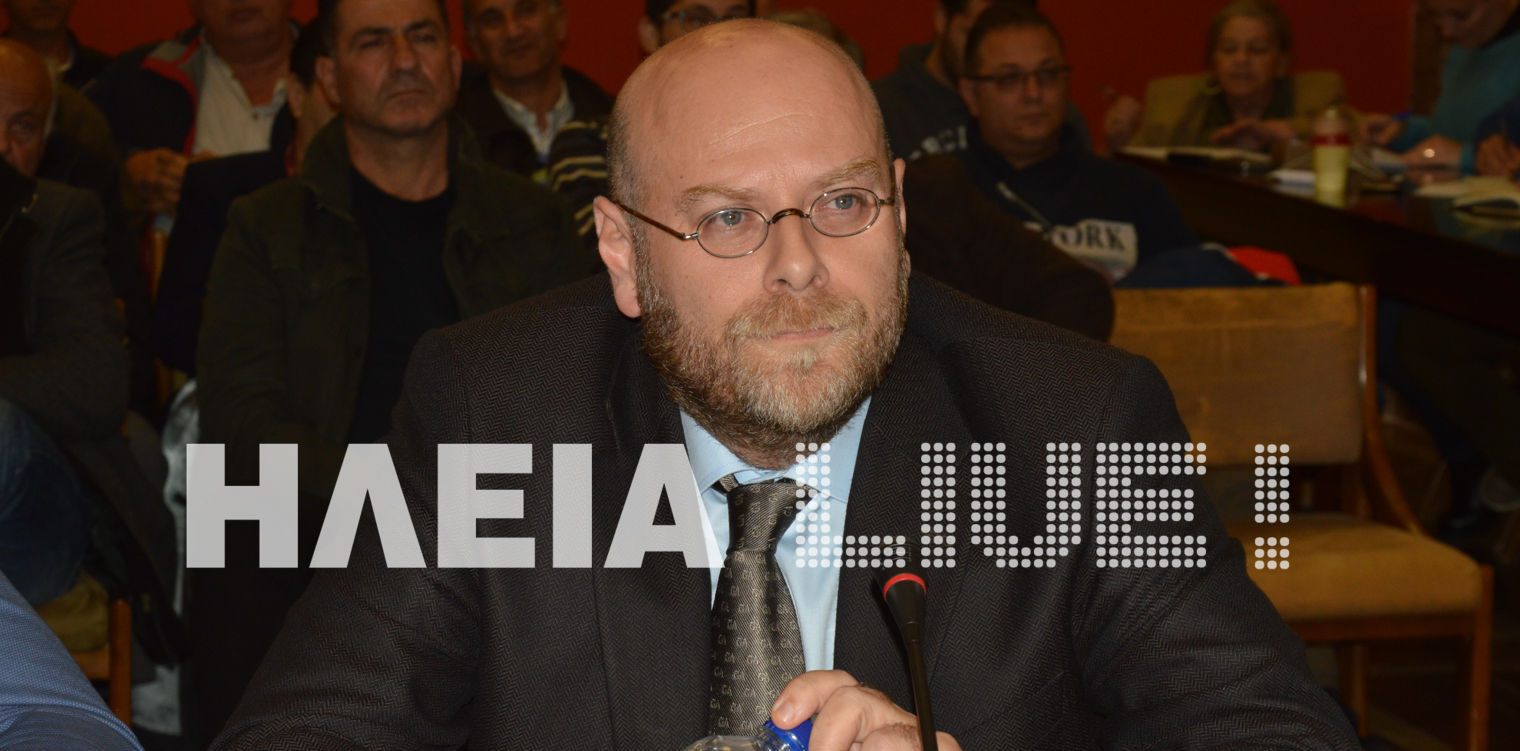 Δήμος Πύργου: Αμετακίνητος ο Χάρης Αντύπας στην παραίτησή του