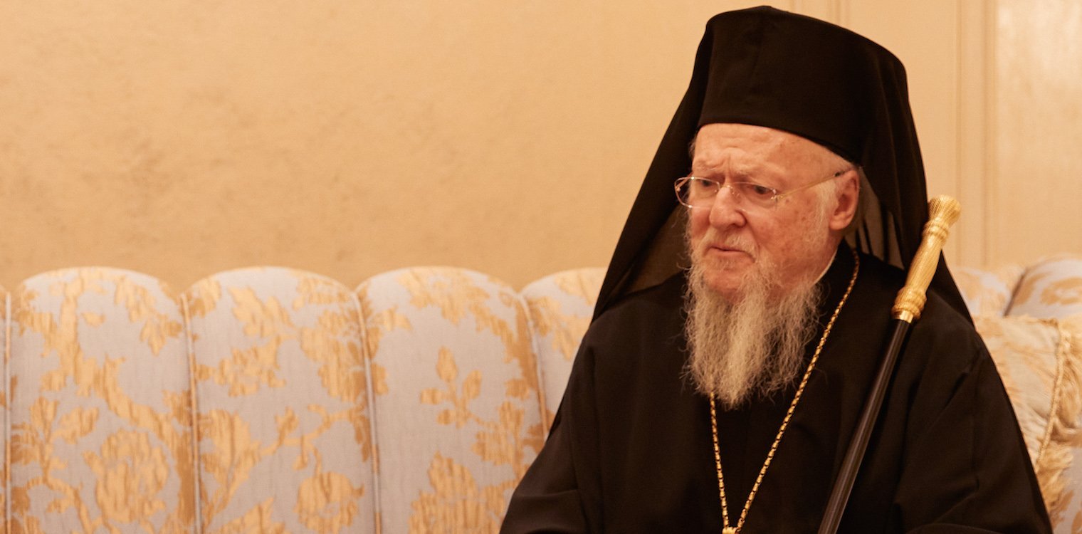 Βαρθολομαίος: Δεν μπορεί να ακούγονται κηρύγματα που να χαρακτηρίζουν «ιερό» τον πόλεμο