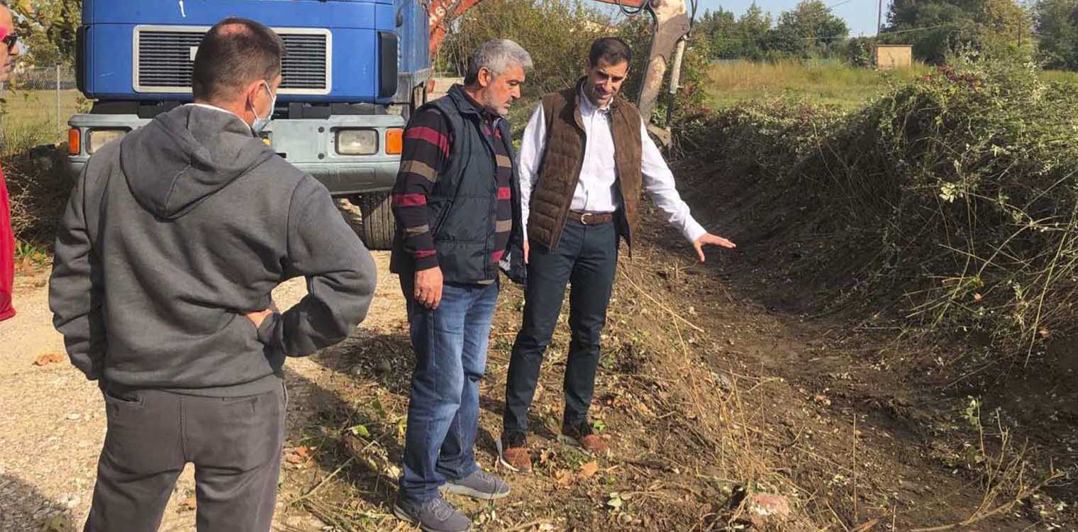 Εργασίες αντιπλημμυρικής θωράκισης σε Ήλιδα και κάμπο από την ΠΕ Ηλείας