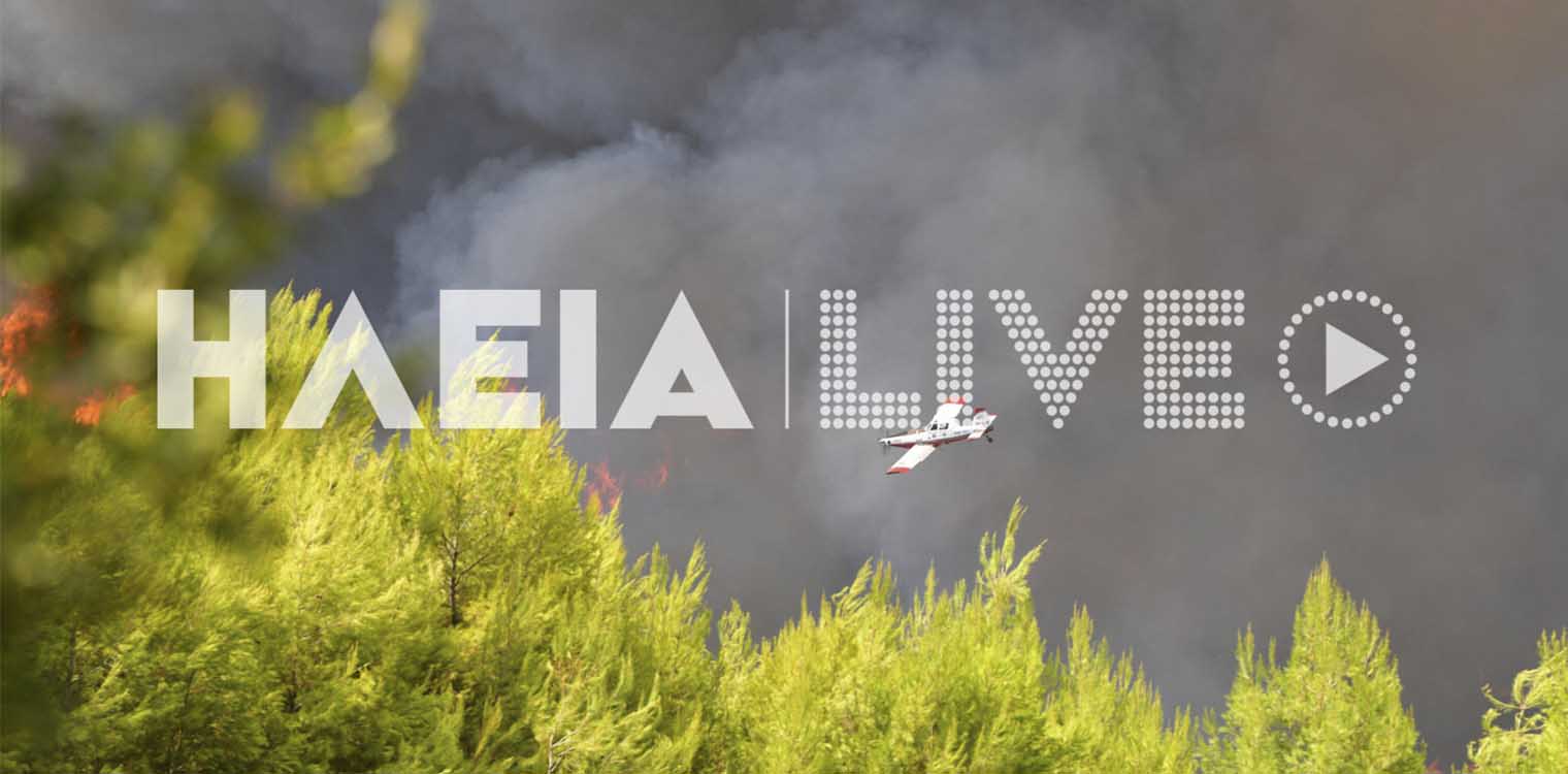 Φωτιά στην Αργολίδα: Επί ποδός επίγειες και εναέριες δυνάμεις της Πυροσβεστικής