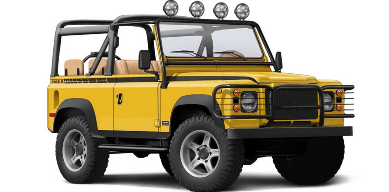 Μετατρέποντας σε ηλεκτρικό το Land Rover Defender