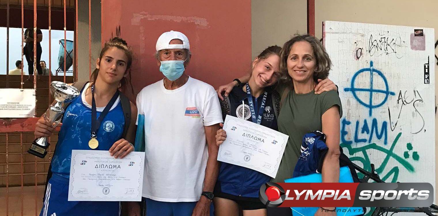Πανελλήνιο Πρωτάθλημα Κ18: “Χρυσή” Γεωργία στα 800 μ., “ασημένια” Νίκη στο μήκος