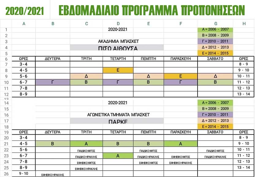 Programma irakli
