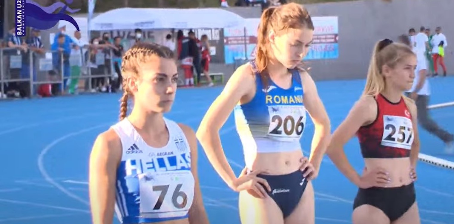 Βαλκανικό πρωτάθλημα U-20: 5η Η Ζωή Τραγουστή 11’’91