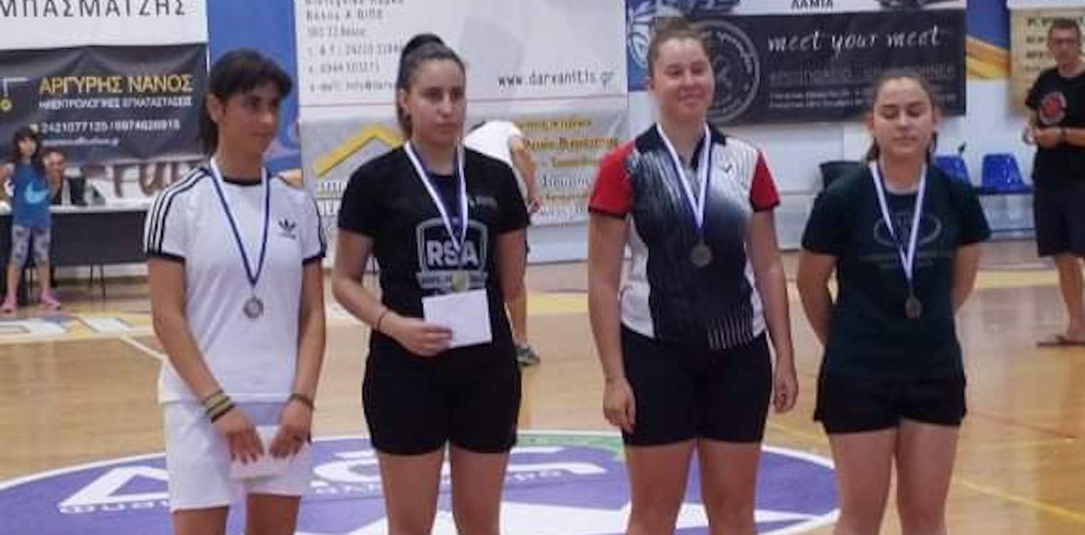"Χάλκινη" η Βλαχαντώνη στο Open Εφήβων - Νεανίδων