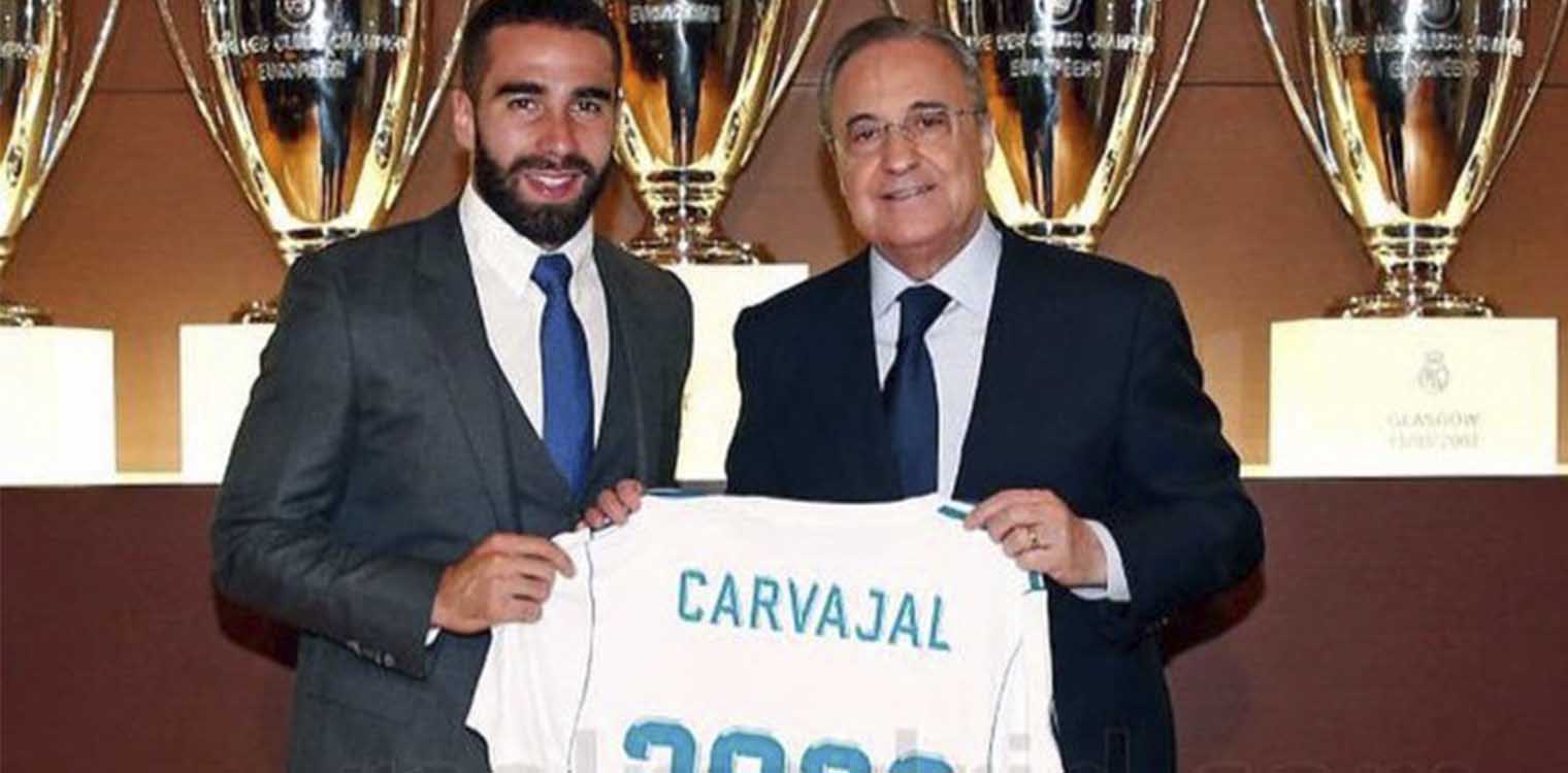 Ρεάλ: «Εδεσε» τον Καρβαχάλ ως το 2024