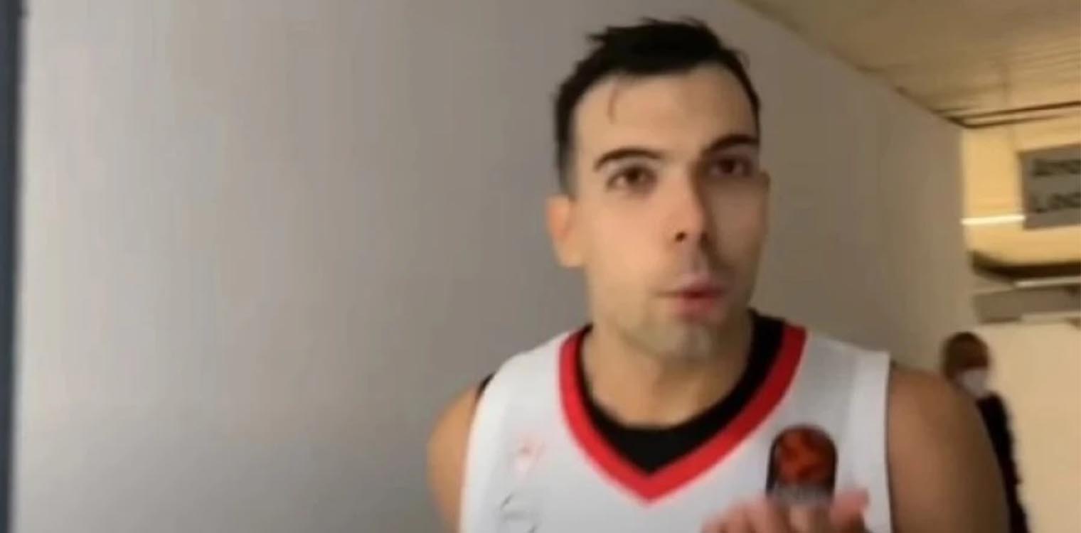 Ολυμπιακός: Το φιλί του Σλούκα στην κάμερα και οι πανηγυρισμοί στα αποδυτήρια του ΟΑΚΑ
