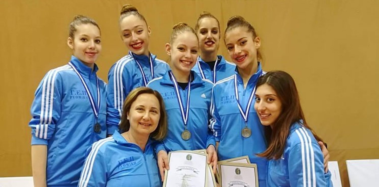 Ασημένιο στο Πανελλήνιο Πρωτάθλημα Ανσάμπλ Νεανίδων για τη Μαρία Λαϊνοπούλου