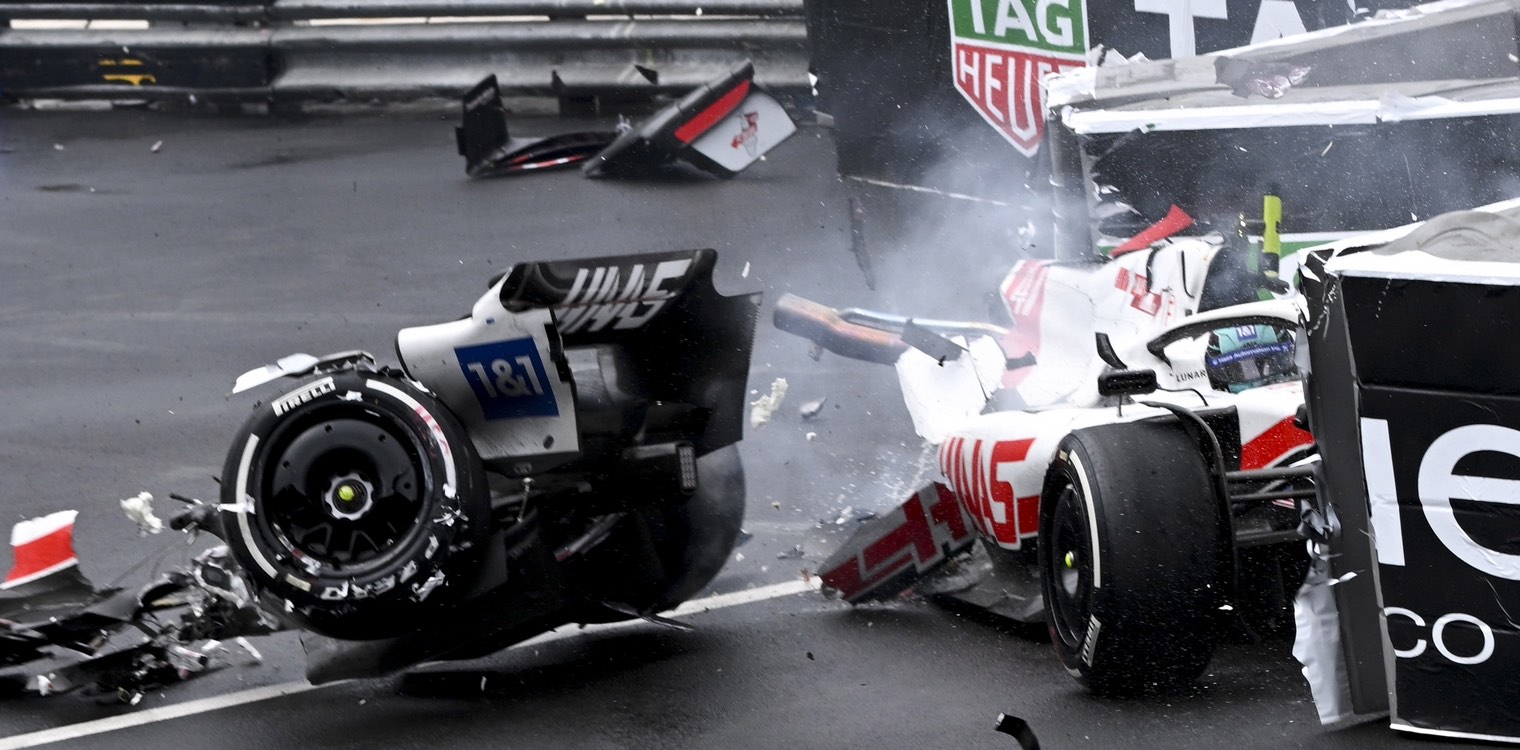 Formula1: Τρομακτικό ατύχημα για τον Μικ Σουμάχερ στο Μονακό - Κόπηκε στη μέση το μονοθέσιο