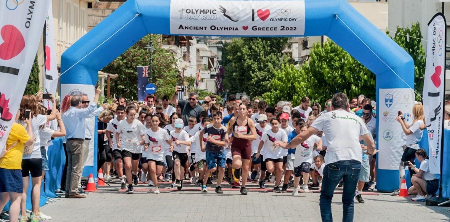 Αρχ. Ολυμπία: Με επιτυχία το 1ο “Olympic Day Run”