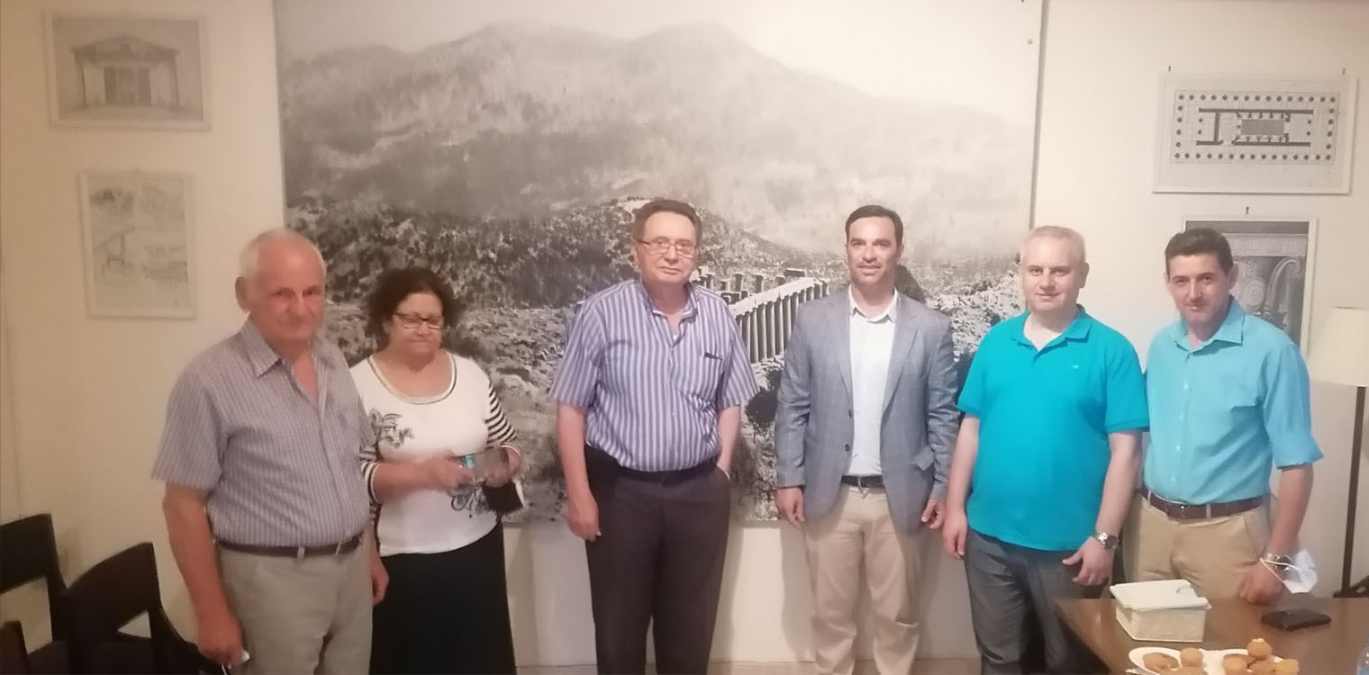 Συνάντηση γνωριμίας αλλά και εργασίας Δ. Νικολακόπουλου με εκπροσώπους των τοπικών συλλόγων της επαρχίας Ολύμπιας