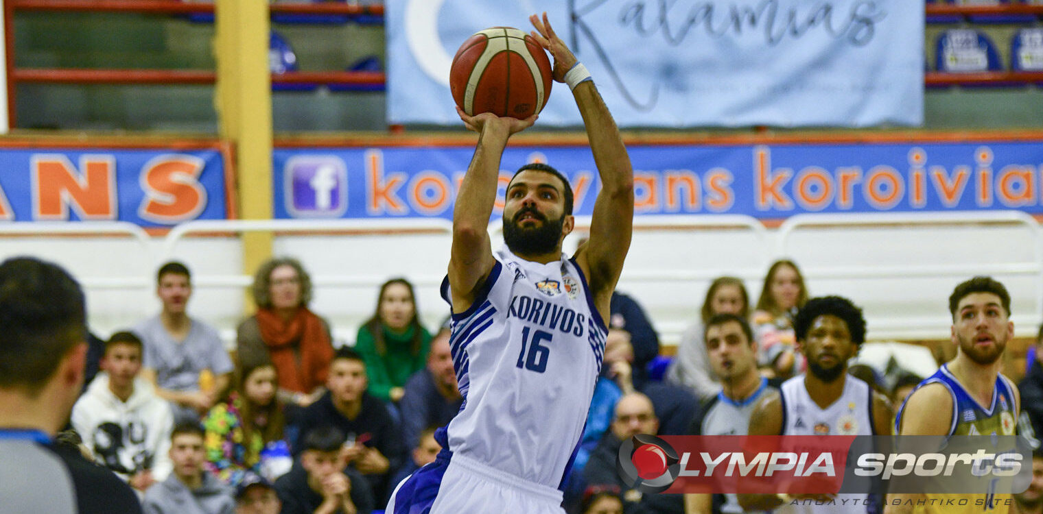 Elite League: Υποδέχεται τον Χαρίλαο Τρικούπη ο Κόροιβος στην Αμαλιάδα