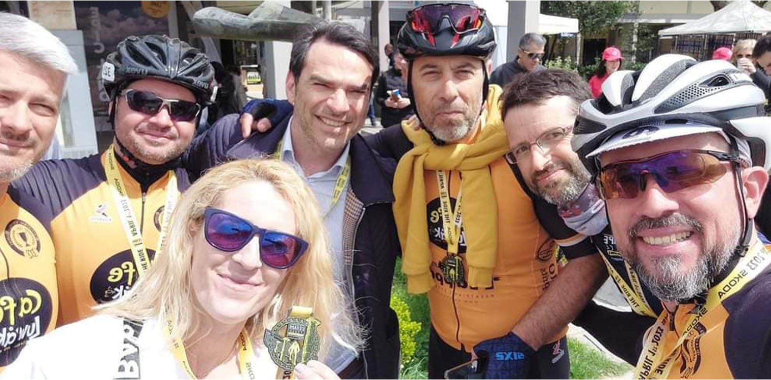 Ασημένιοι οι Νικολόπουλος και Κληρονόμου στο "L'etape by Tour de France" της Ολυμπίας