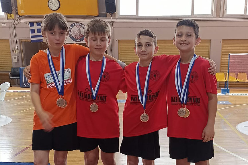 Badminton filathlitikos lavrio 2