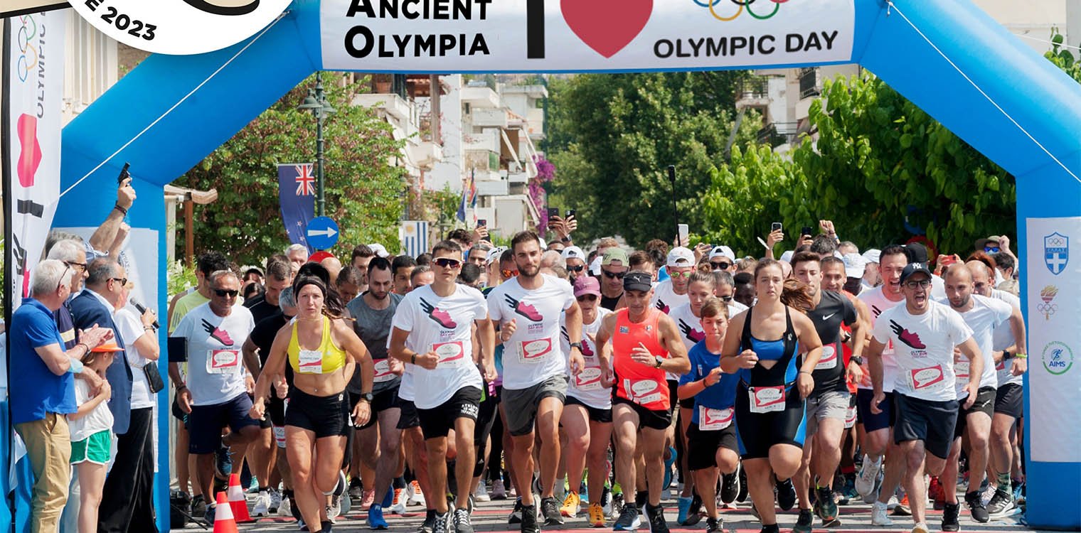 Το 2ο Olympic Day Run Ancient Olympia την Παρασκευή 16 Ιουνίου