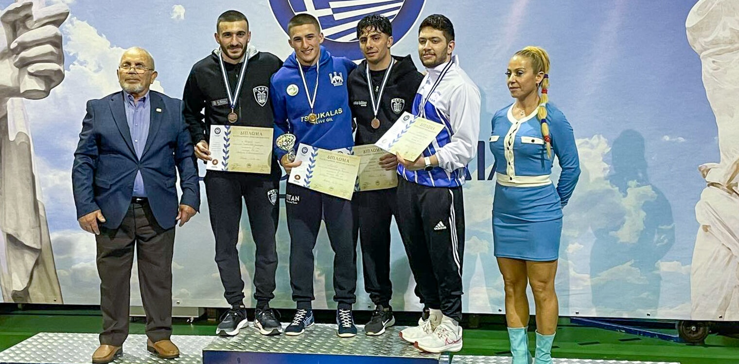 Πρωταθλητής Ελλάδος στα 67 Kg της Ελληνορωμαϊκής Ανδρών ο Αρίωνας Κολιτσόπουλος