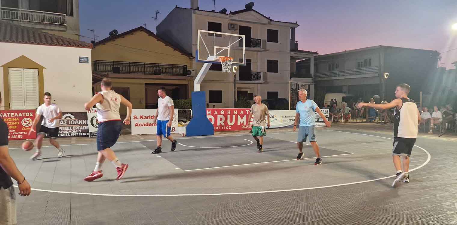 Εντυπωσίασε το 1ο Τουρνουά 3on3 Streetball Βαρθολομιού το τετραήμερο 25-28 Ιουλίου