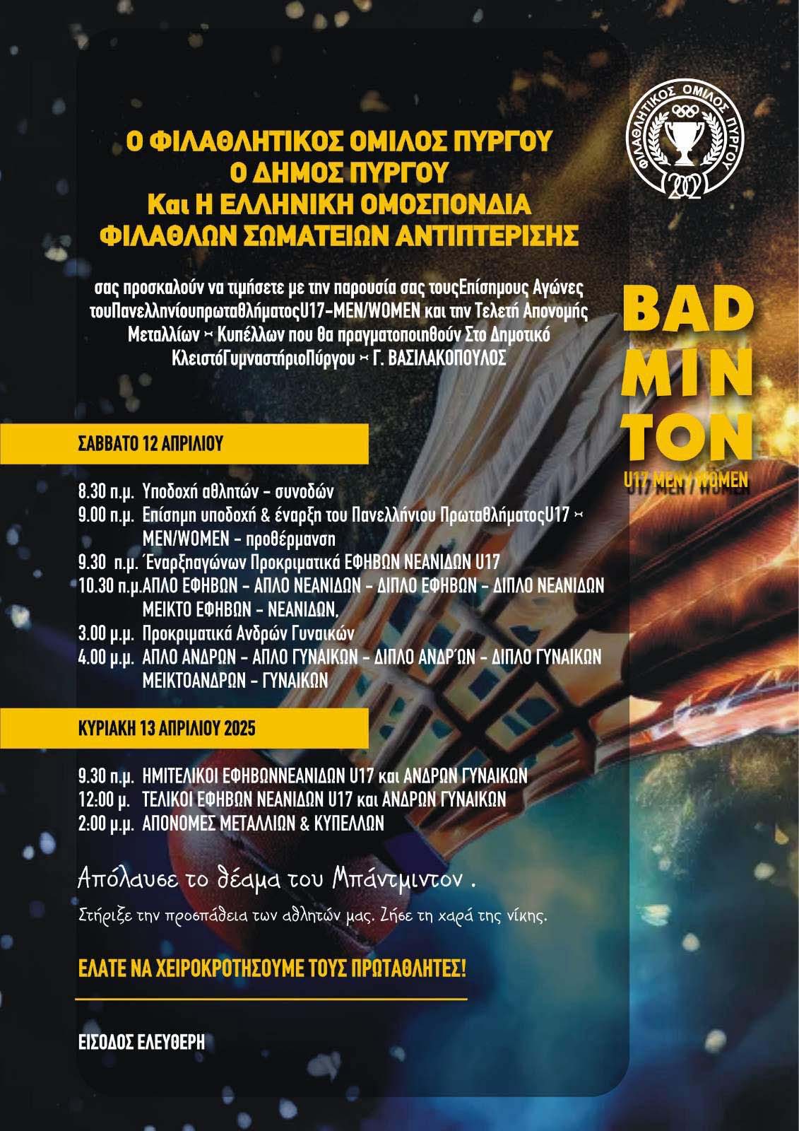 dimos badmint dt