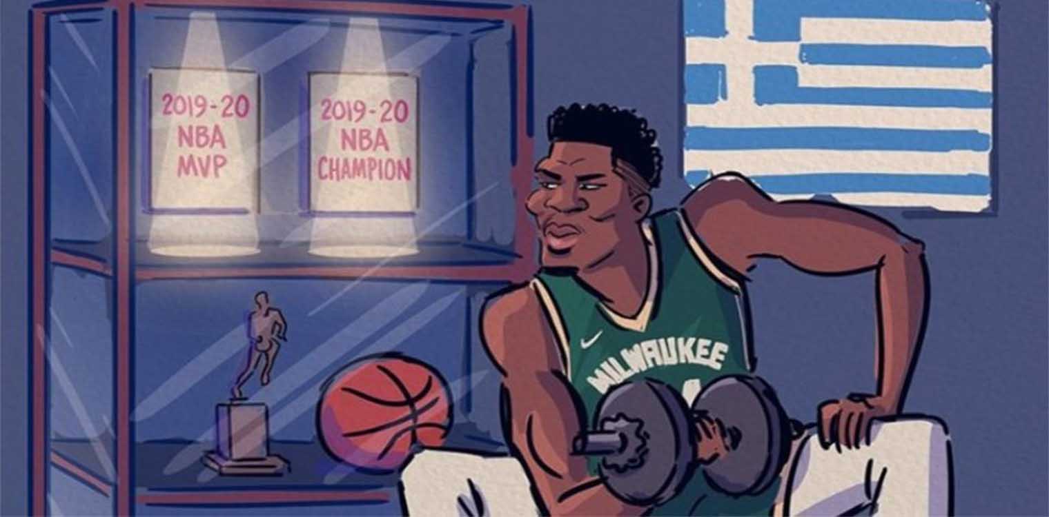 NBA: Το υπέροχο σκίτσο για το restart!