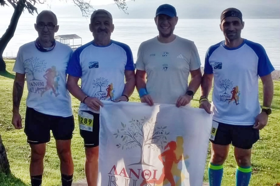 Εκπρόσωποι του «Λάνθι Run» στο Αγρίνιο - προβολή του δρομικού δρώμενου του Δήμου Πύργου