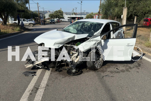Πύργος: Σοβαρό τροχαίο στην διασταύρωση Λαστείκων-Σκουροχωρίου - Τουλάχιστον τρεις τραυματίες