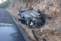 Aπό θαύμα σώθηκε τετραμελής οικογένεια από το Αγρίνιο σε σοκαριστικό τροχαίο (βίντεο)