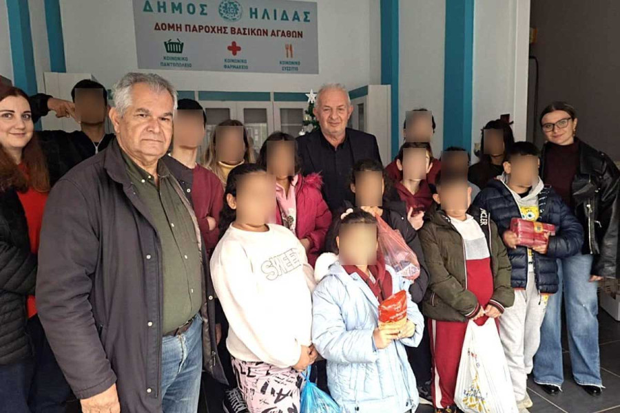 Κύμα αλληλεγγύης και προσφοράς στον Δήμο Ήλιδας – Ενισχύθηκαν οι κοινωνικές δομές για τις άγιες ημέρες των εορτών