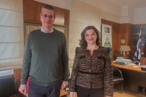 Επικοινωνία της Δ. Αυγερινοπούλου με τον Γενικό Γραμματέα Δασών για την αντιμετώπιση της ξήρανσης της Κεφαλληνιακής Ελάτης