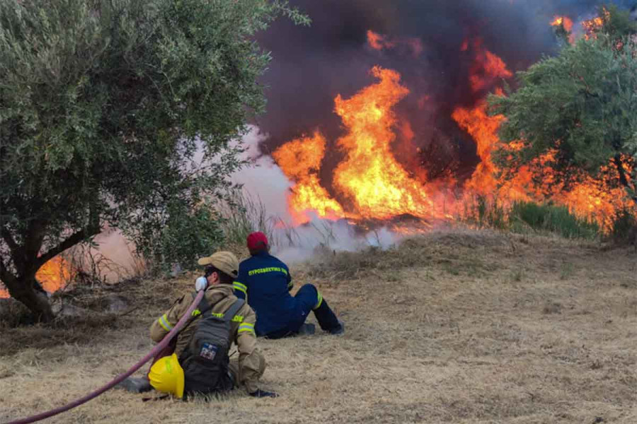 Δήμος Πύργου: Κηρύχθηκε σε κατάσταση έκτακτης ανάγκης η Δ.Κ. Λατζοΐου λόγω πυρκαγιών