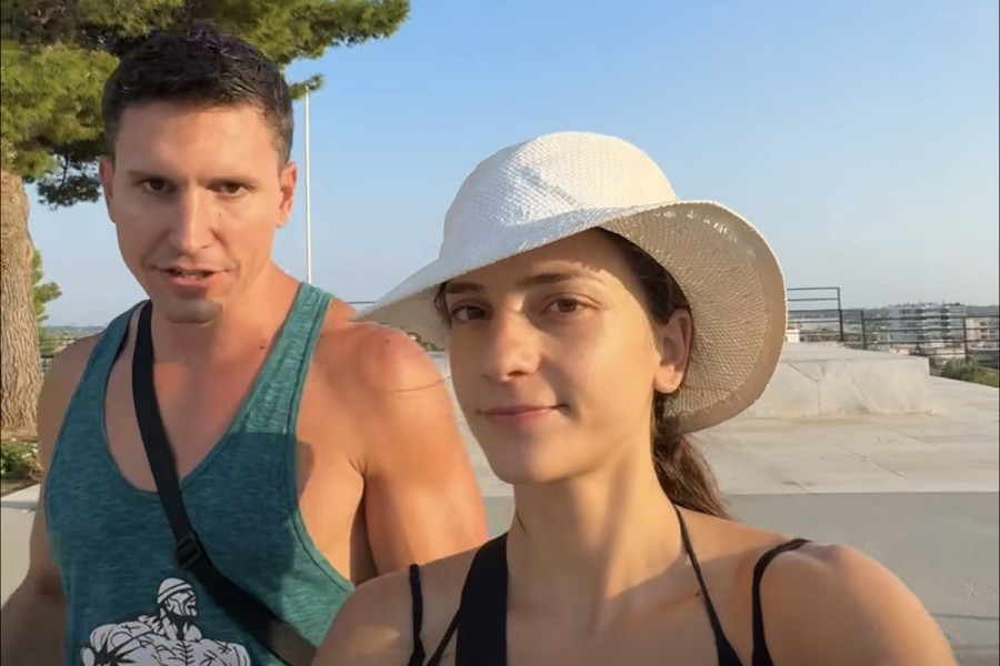 Οι travel vloggers Haha Nomads ήρθαν στον Πύργο και είπαν τα καλύτερα...