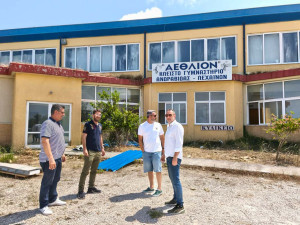 Ξεκίνησαν οι εργασίες για την ιστορική Ενεργειακή Αναβάθμιση του Κλειστού Γυμναστηρίου «Αέθλιον»