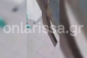 Λάρισα: Έκανε live στο Facebook κρατώντας όμηρο τη σύζυγό του με τσεκούρι και μπιτόνι βενζίνης