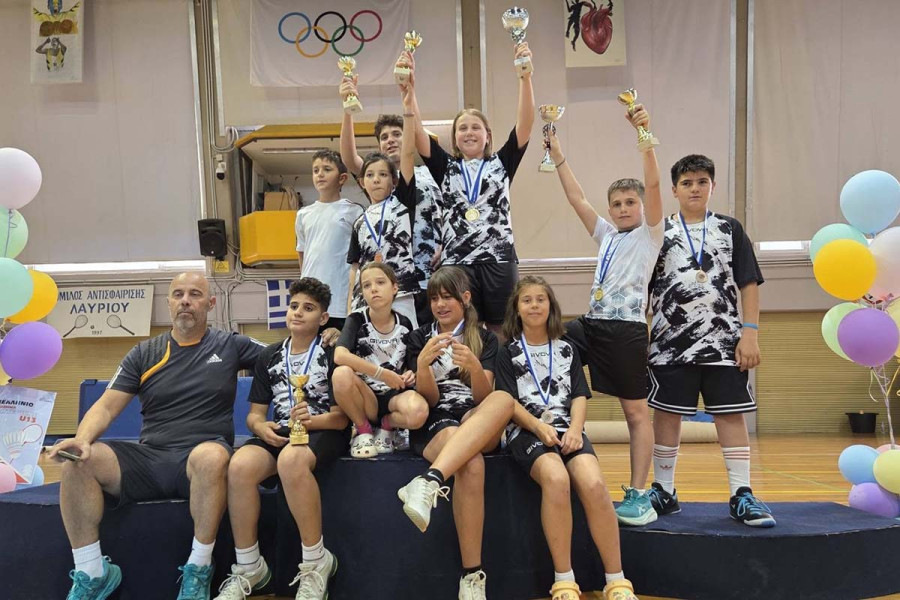 8 μετάλλια ο Φιλαθλητικός στο Λαύριο
