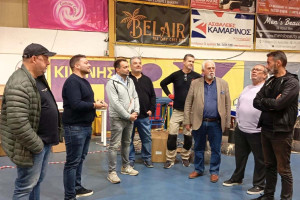 Αντικαταστάθηκε ο φωτισμός του Κλειστού Γηπέδου Αμαλιάδας με σύγχρονα φωτιστικά τύπου LED