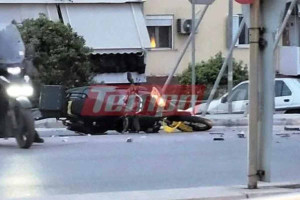 Πάτρα: Συνελήφθη ο οδηγός του ΙΧ που παρέσυρε δικυκλιστή - Σε σοβαρή κατάσταση ο τραυματίας