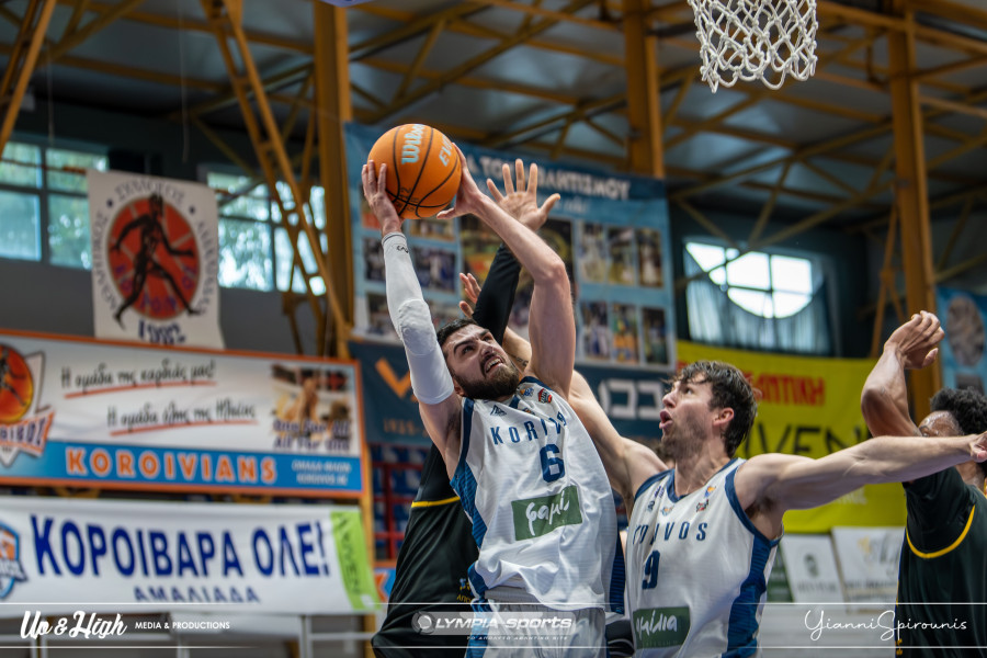 Elite League: Δύσκολα ο Κόροιβος 83-79 τη Δάφνη