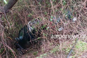 Χανιά: Αυτοκίνητο έπεσε σε γκρεμό – Απεγκλωβίστηκε ζευγάρι ηλικιωμένων