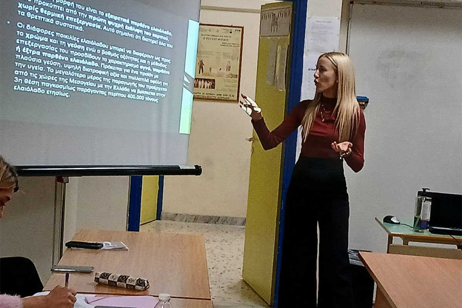 ΣΔΕ Πύργου: Η διατροφική αξία του ελαιόλαδου στο επίκεντρο εκπαιδευτικής δράσης