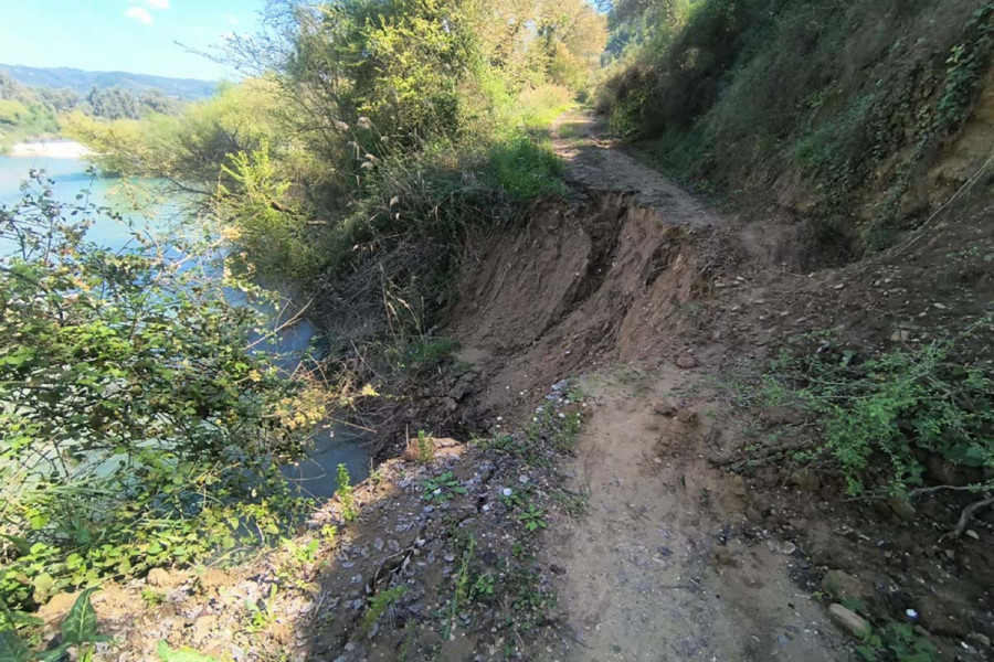 Καταστροφές προκλήθηκαν από τις έντονες βροχοπτώσεις σε πολλά σημεία του Δήμου Ανδρίτσαινας-Κρεστένων