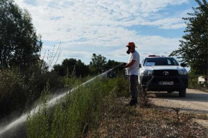 Συνεχίζονται οι ψεκασμοί για τα σμήνη κουνουπιών σε περιοχές της Δ.Ε. Σκιλλούντος του Δήμου Ανδρίτσαινας-Κρεστένων