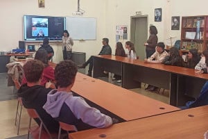 Οι μαθητές του 1ου Γυμνασίου Πύργου σε Απευθείας Διάλογο με Πρέσβεις Αυστρίας και Τσεχίας