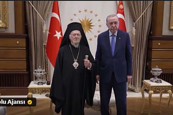 Η επαναλειτουργία της Σχολής της Χάλκης στο επίκεντρο της συνάντησης Βαρθολομαίου - Ερντογάν