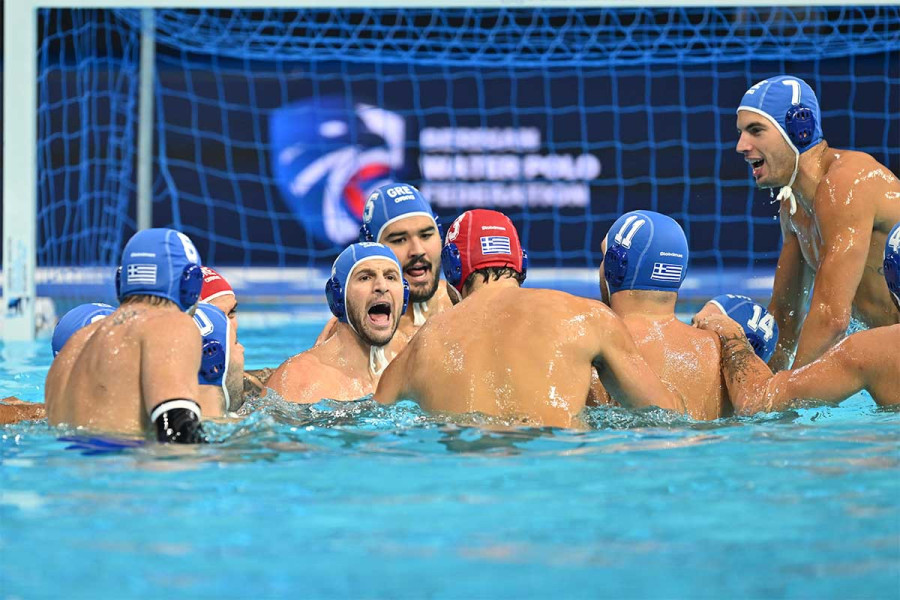 Ελλάδα – Σλοβενία 23-8: Με άνεση το 2 στα 2 στο Ευρωπαϊκό Πρωτάθλημα πόλο η Εθνική