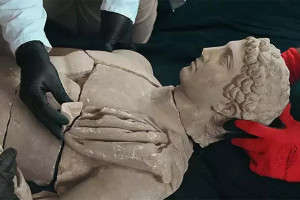 Σπουδαία ανακάλυψη στην Τουρκία: Βρέθηκε άγαλμα του θεού Ερμή, ύψους 1,65 μ.