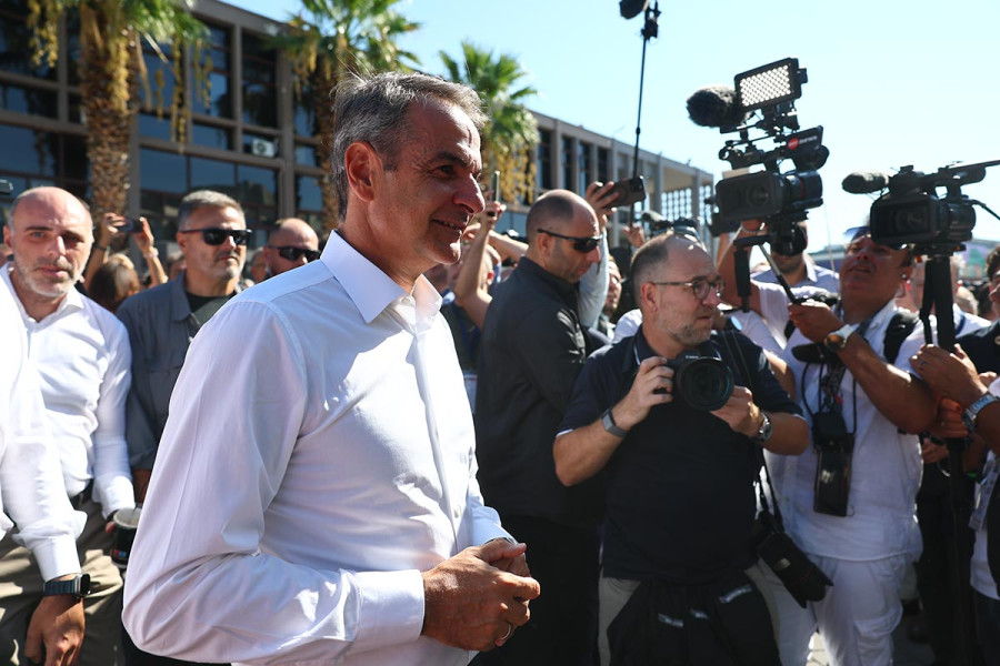 Στην 90η ΔΕΘ ο Κυριάκος Μητσοτάκης: Παρέστη στον αγιασμό, επίσκεψη στα περίπτερα της έκθεσης