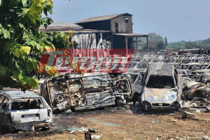 Πόσα αυτοκίνητα κάηκαν στις εγκαταστάσεις του ΟΔΔΥ στην Κ. Αχαΐα – Τι έδειξε η αυτοψία