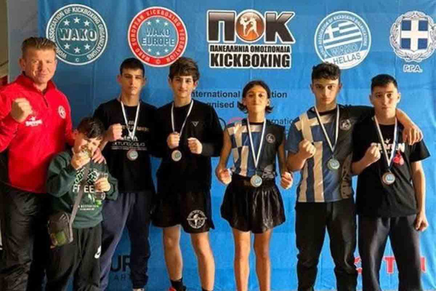 Πανελλήνιο Κύπελλο kick Boxing: Με 10 αθλητές από 6 έως 16 ετών συμμετείχαν οι Α.Σ Αρραχίων Αμαλιάδος και Α.Σ Θαλλίαρχος Πύργου